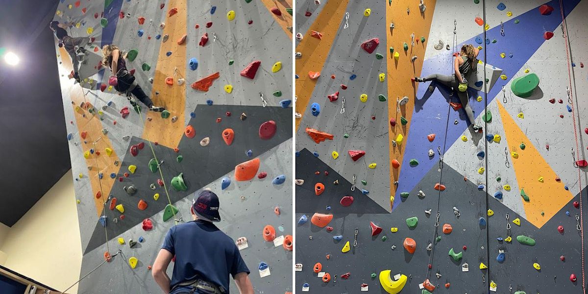 High School Indoor Rock Climbing, The Rock Church, Lander, November 3