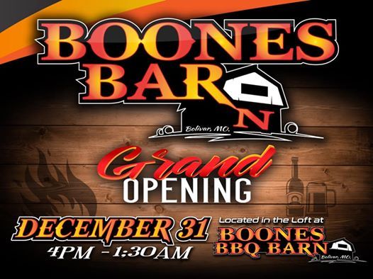Boone S Bar Grand Opening New Years Eve Celebration At Boone S Bbq