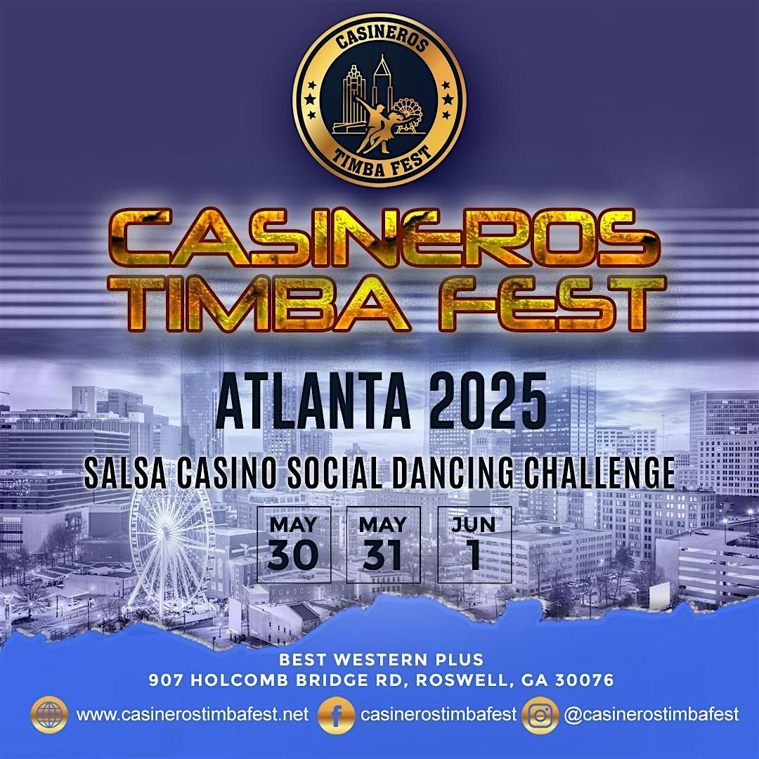 CASINEROS TIMBA FEST 2025, 30 May | Event in Roswell | AllEvents