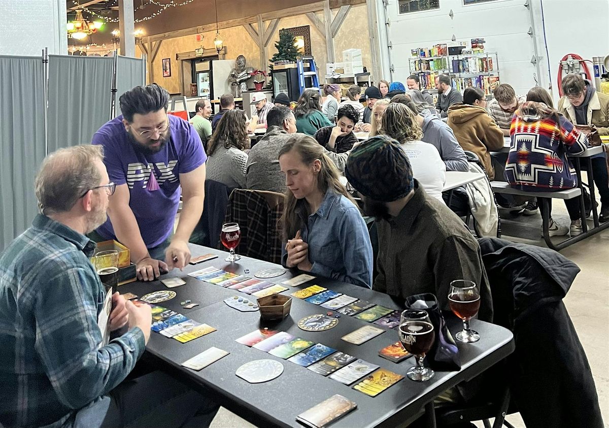 Game Night at Paladin Brewing, Paladin Brewing, Youngstown, February 9