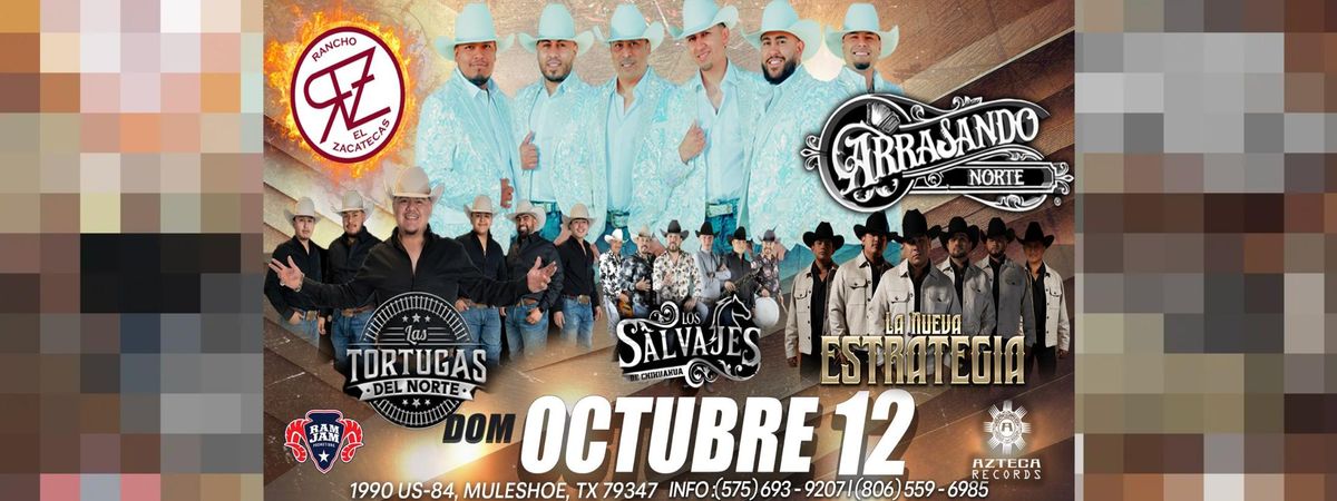 ARRASANDO NORTE, LAS TORTUGAS DEL NORTE & MAS, 12 October | Event in Muleshoe | AllEvents