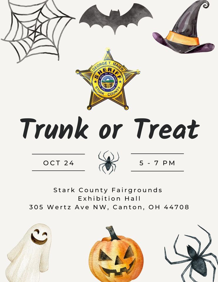 Stark County Sheriff Trunk or Treat, Stark County Fair, Canton, October