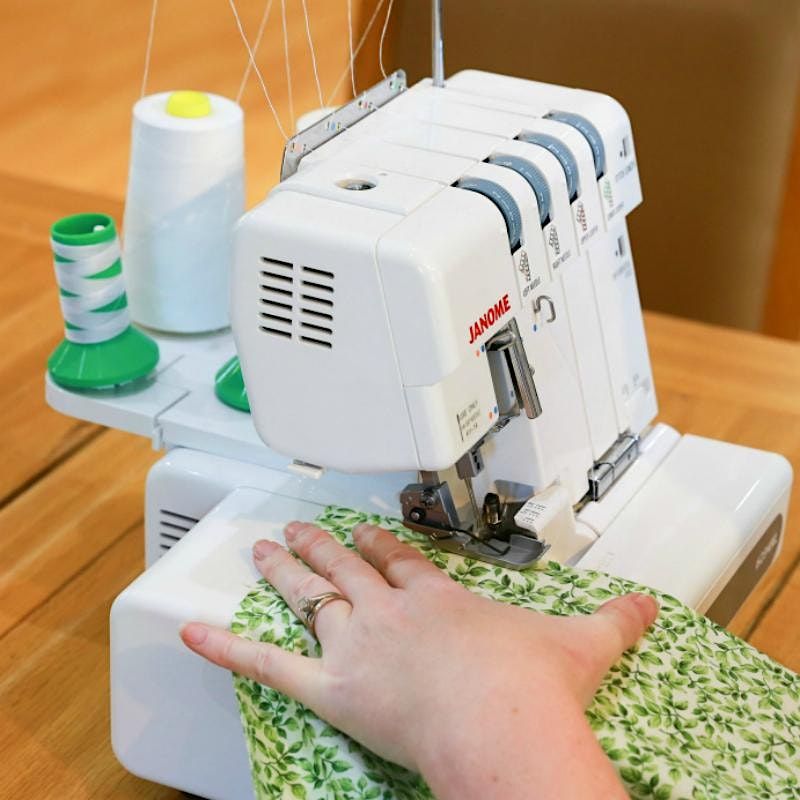 Introduction to Overlocking at Abakhan Mostyn, Abakhan Fabrics, Hobby
