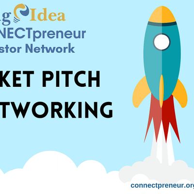 Virtual Rocket Pitch  Power Networking by CONNECTpreneur Investor Network