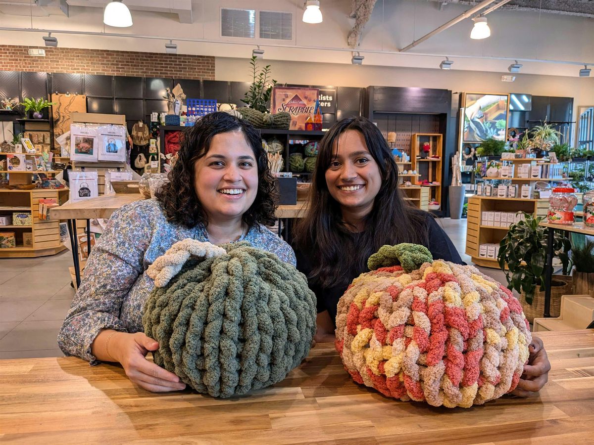 Chunky Hand Knit Pumpkin Workshop | Event in Cambridge | AllEvents