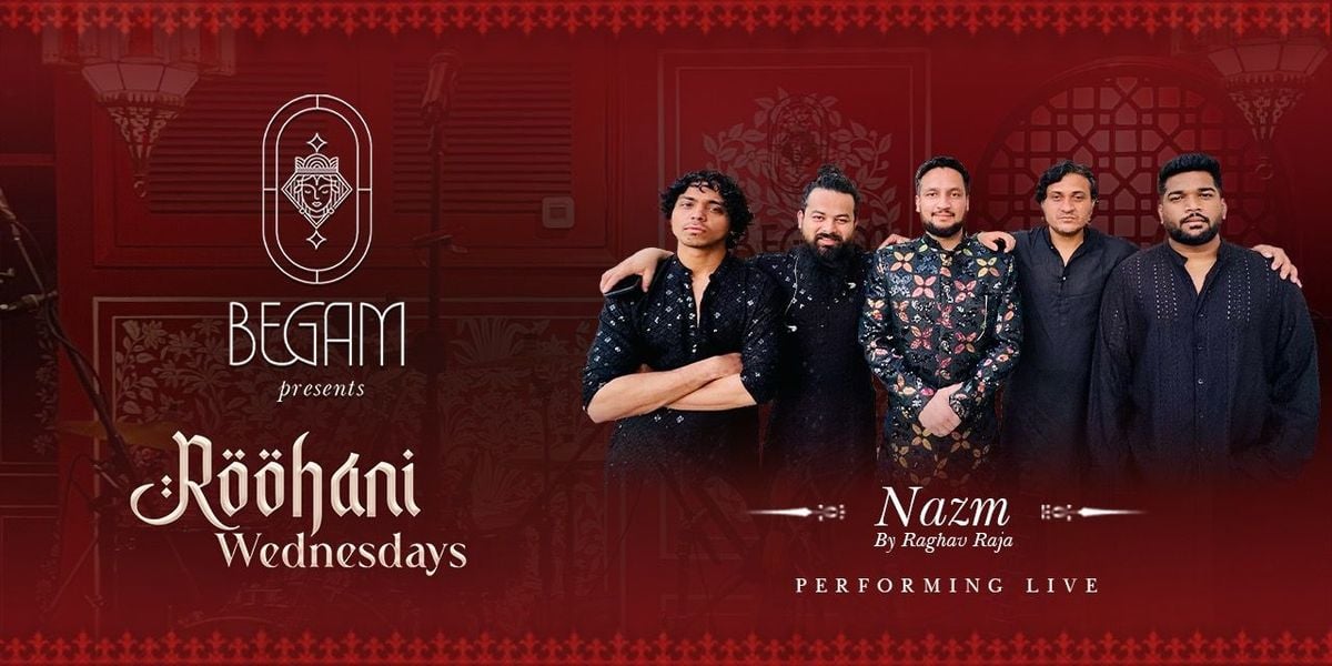 Roohani Wednesday ft. Nazm Band, 20 August | Event in New Delhi | AllEvents