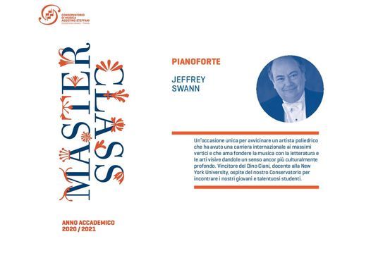 Jeffrey Swann Masterclass Pianoforte Conservatorio Steffani Castelfranco Veneto October 7 To October 9 Allevents In