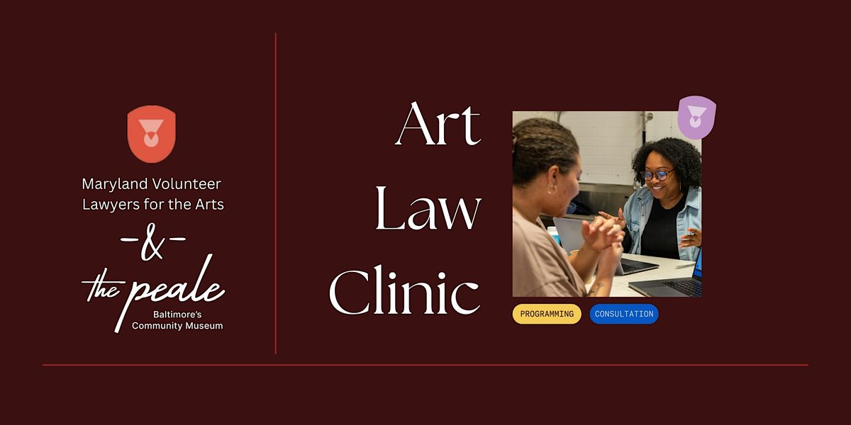 Art Law Clinic, 10 January | Event in Baltimore | AllEvents