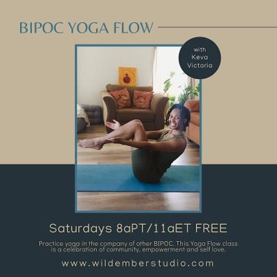 BIPOC Yoga Flow FREE (Virtual)