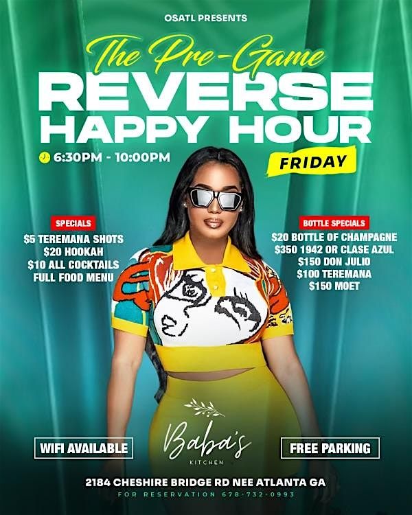 Reverse Happy Hour | Event in Atlanta | AllEvents