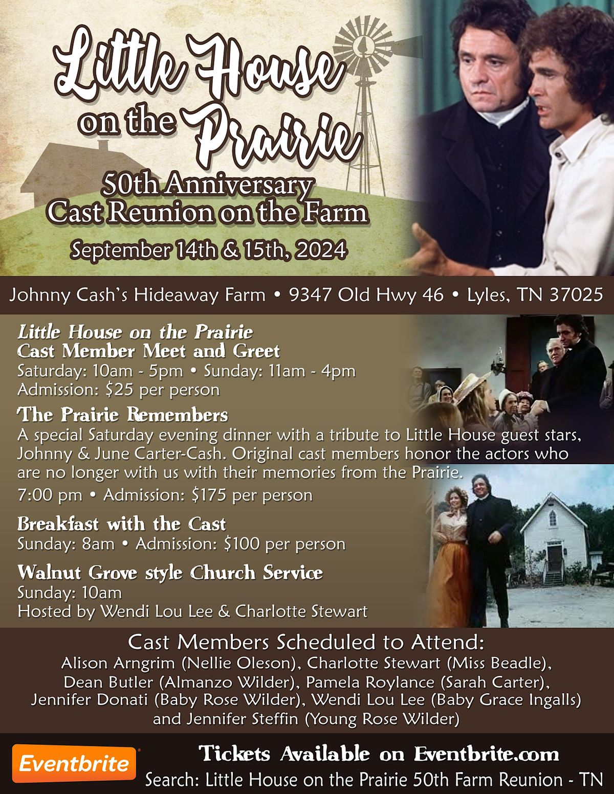 Little House on the Prairie 50th Anniversary Farm Reunion-TN