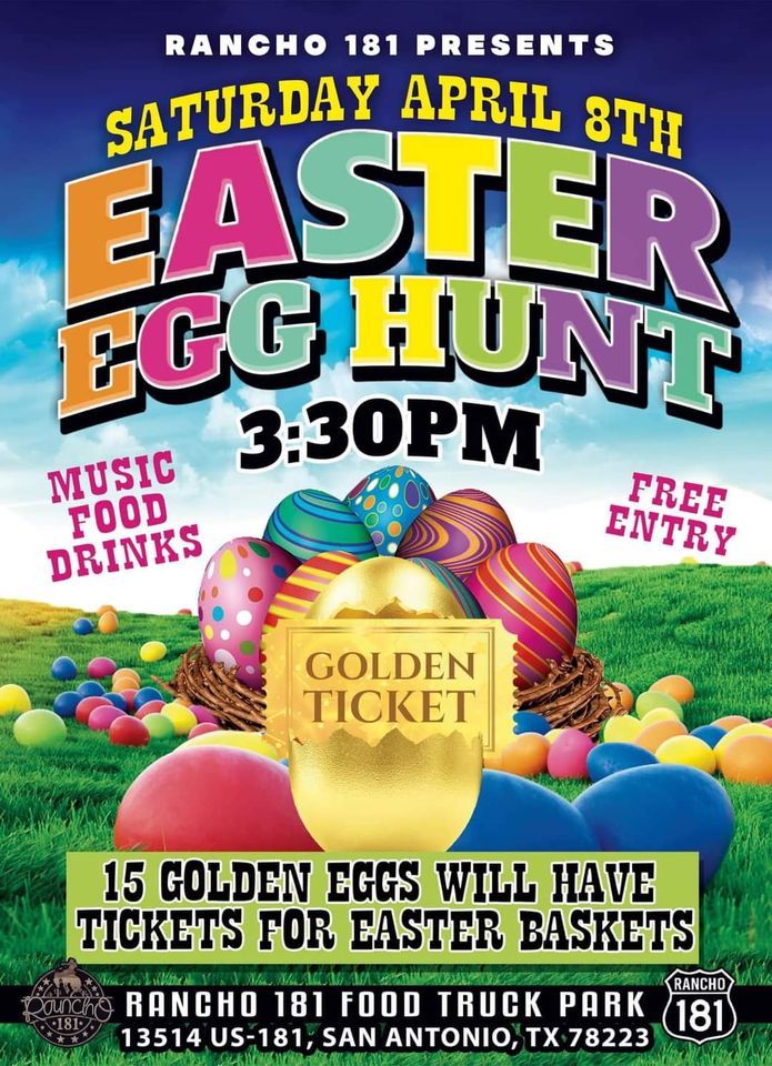 EASTER EGG HUNT , Rancho 181, San Antonio, April 8 2025 AllEvents.in