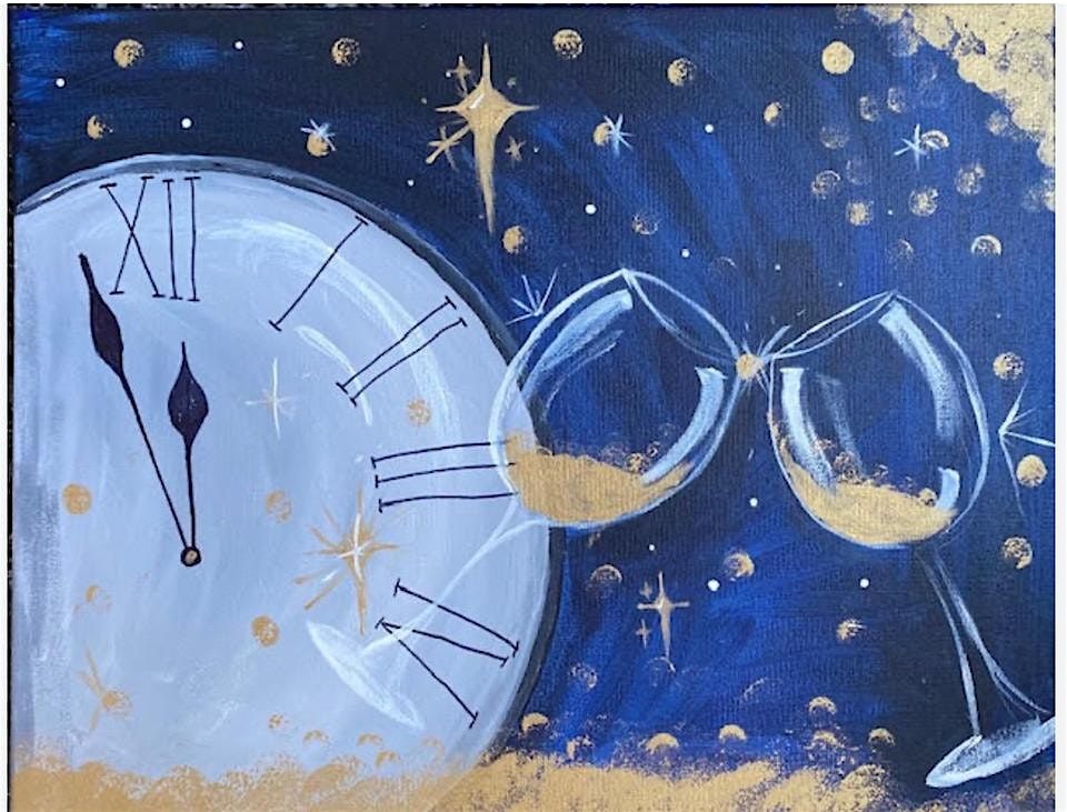 Paint and Sip CHEERS TO A NEW YEAR, 8 January | Event in Fresno | AllEvents