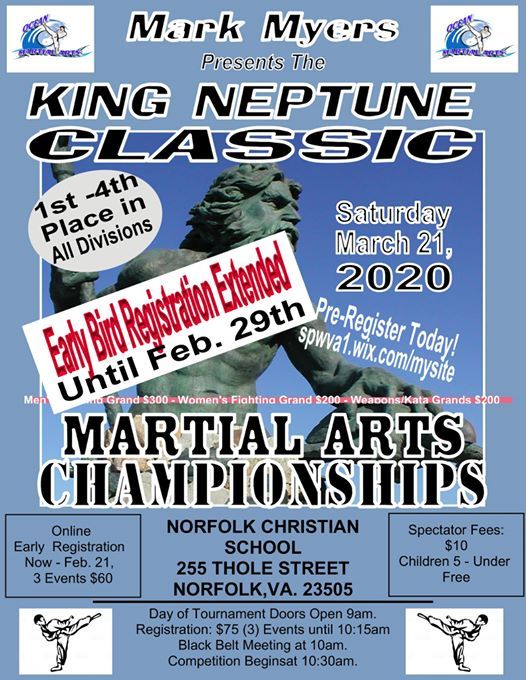 2020 King Neptune Classic Martial Arts Championships at Norfolk