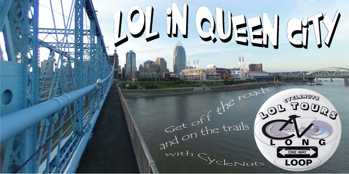 LOL in Queen City Cincinnati OH - Smart-guided Long One-way Loop  Bike Tour | Event in Cincinnati | AllEvents