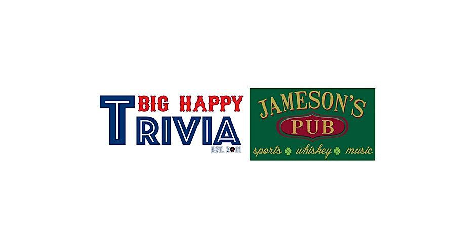 Big Happy Trivia - Jameson's Pub Culver City - Every Tuesday at 8:30PM | Event in Culver City | AllEvents