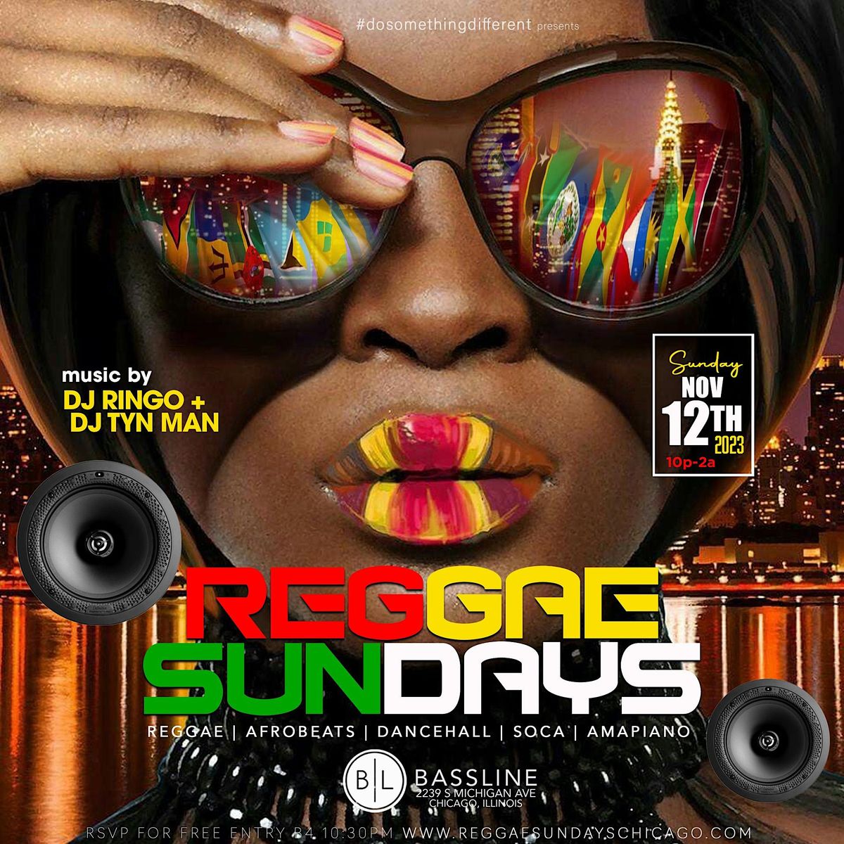 REGGAE SUNDAY // The #1 Caribbean Party In The City, BASSLINE || 2239 ...