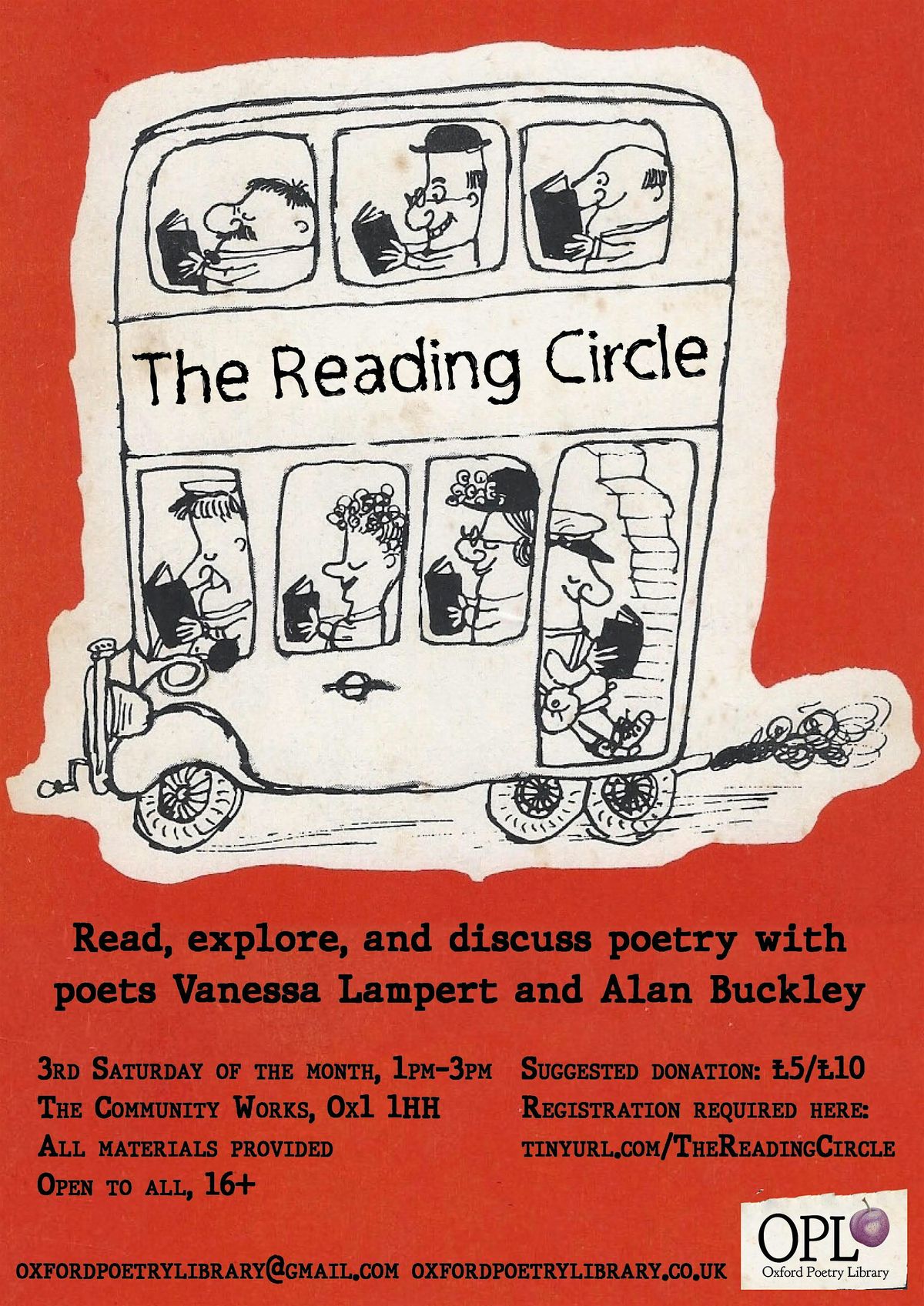 The Reading Circle | Event in Oxford | AllEvents