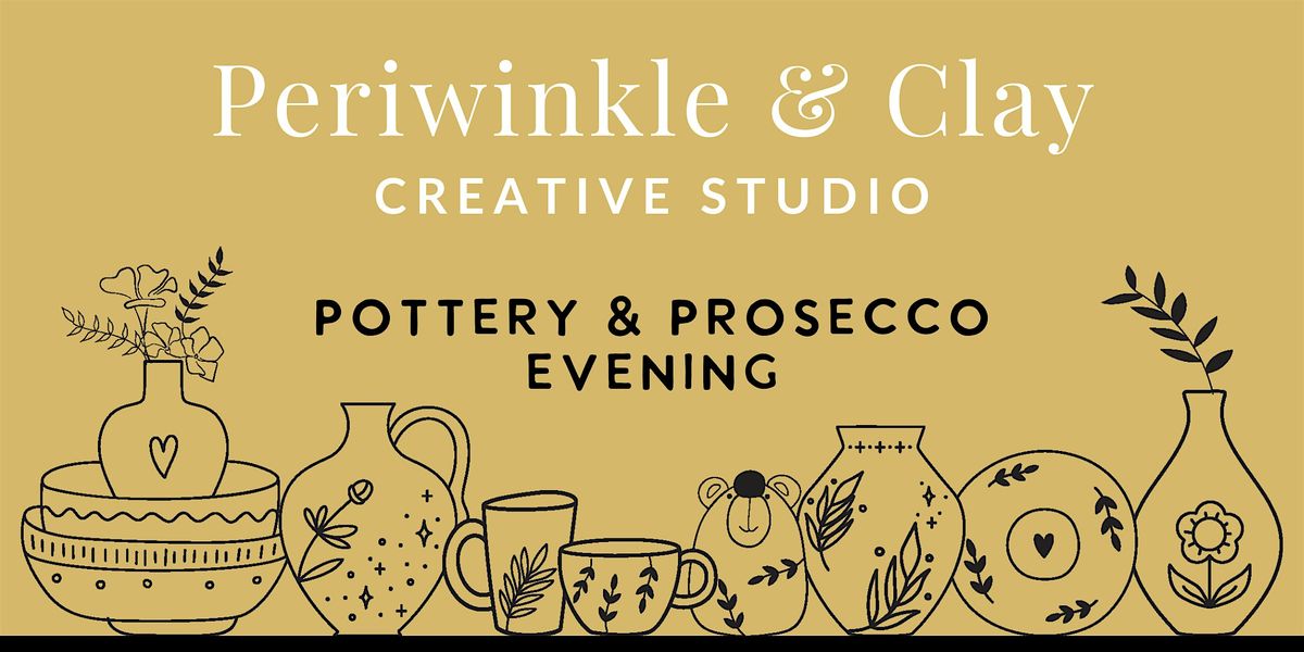 Pottery & Prosecco Evening Pottery Decorating Macclesfield