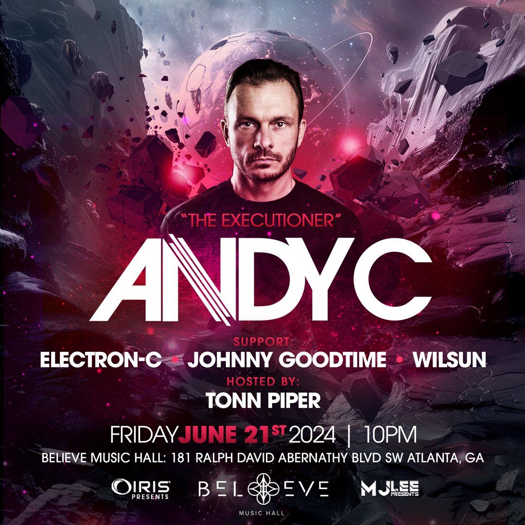 Andy C at Believe Music Hall, 17 May | Event in Atlanta | AllEvents
