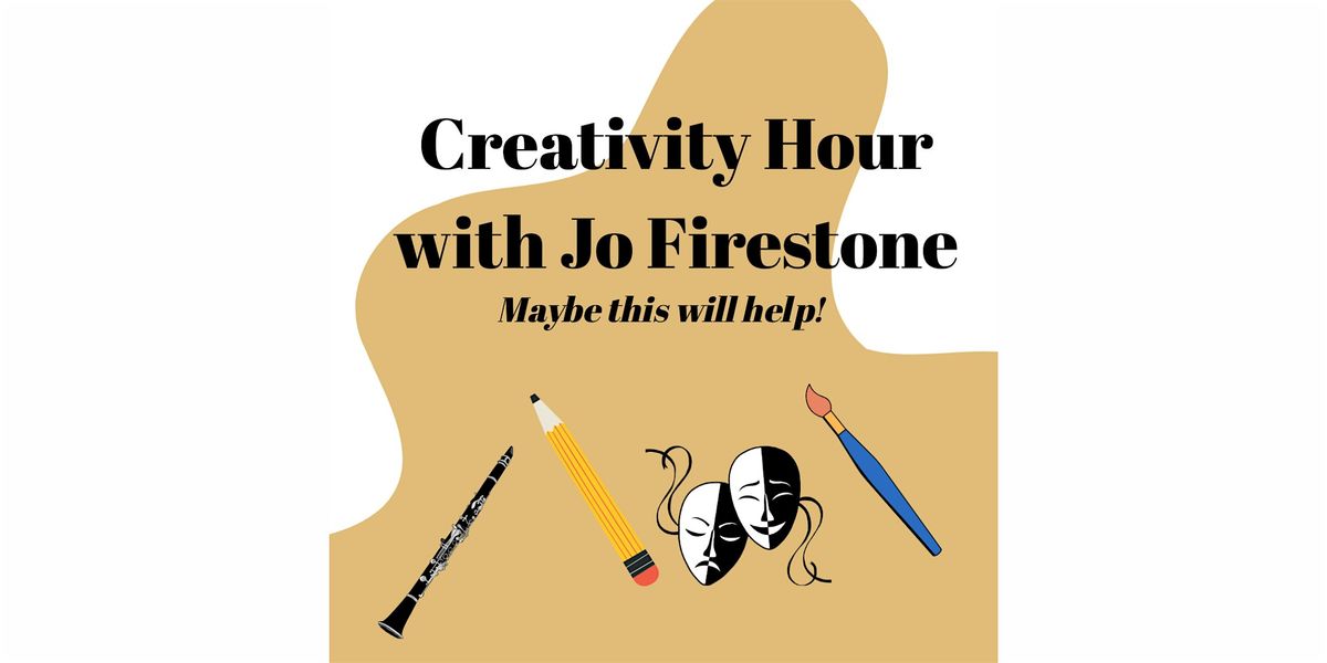Creativity Hour with Jo Firestone, 17 January | Event in Brooklyn | AllEvents