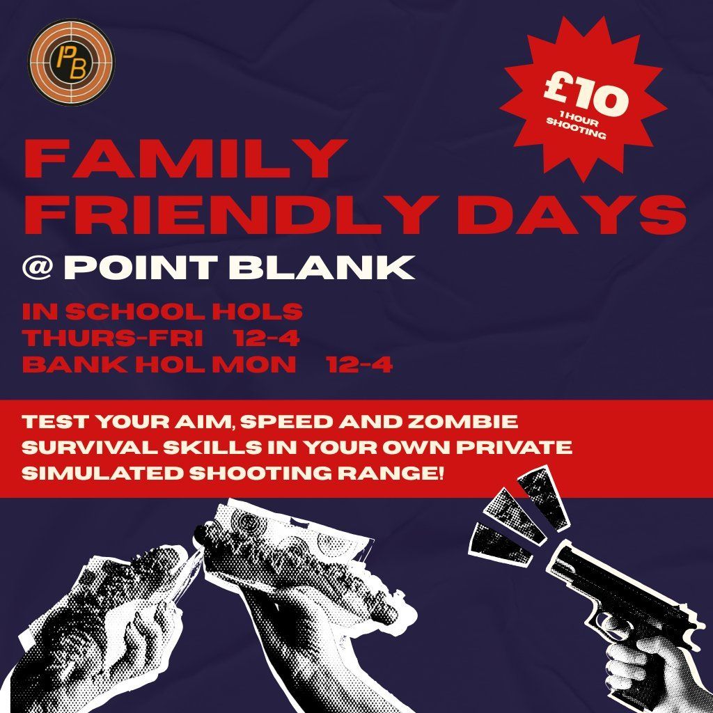 Family Friendly Days @ Point Blank Newcastle | Event in Newcastle Upon Tyne | AllEvents