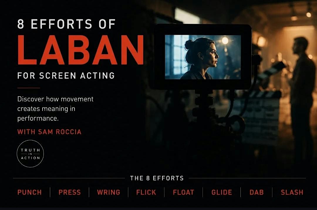 Screen Acting - LABAN technique, C-view, Doncaster, 24 October 2026 ...