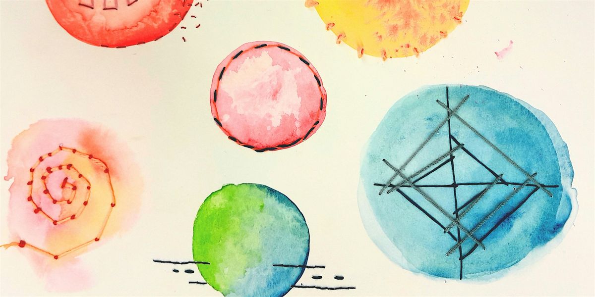 Watercolour and Stitch