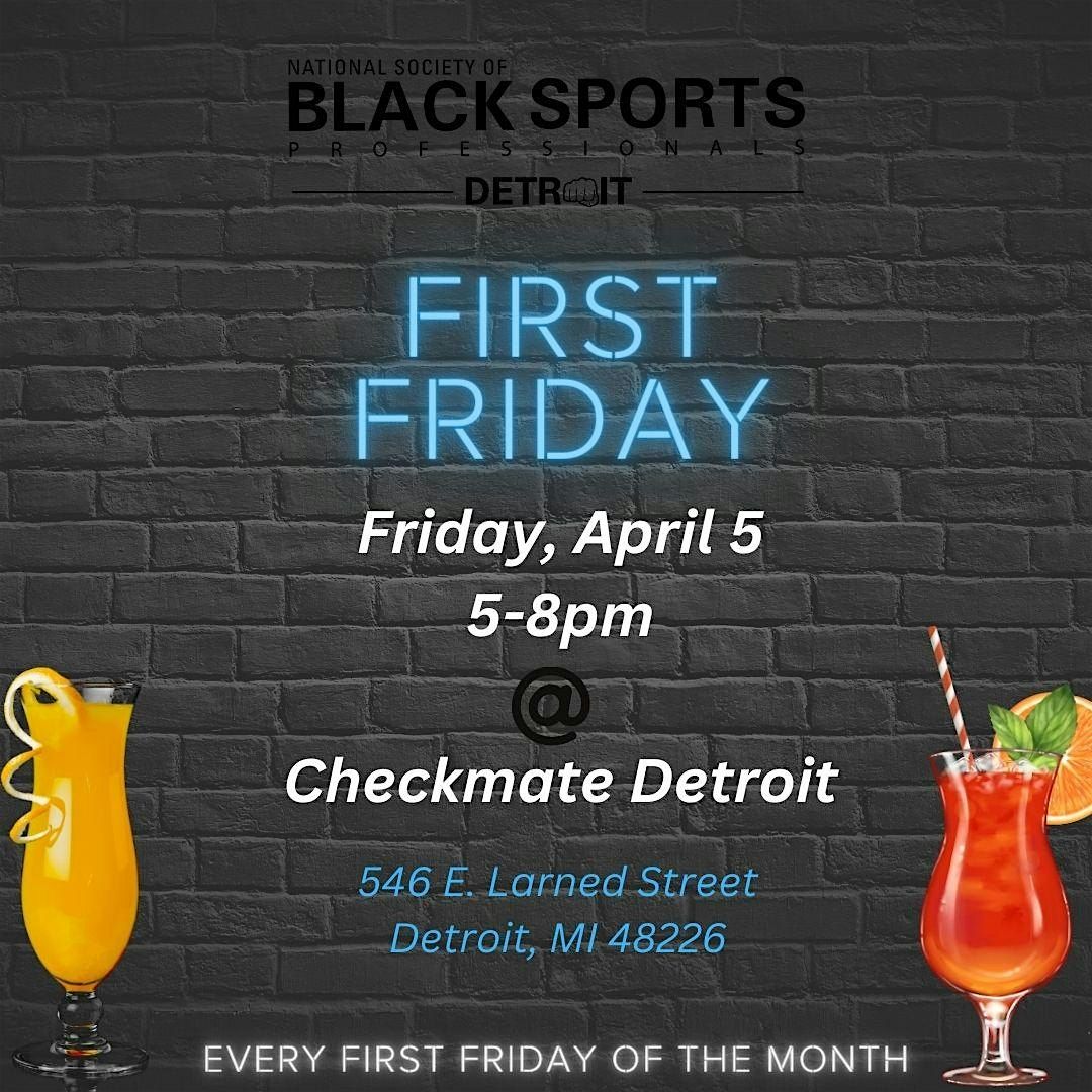BSP Detroit First Fridays Happy Hour, Checkmate Detroit, 5 April to 2