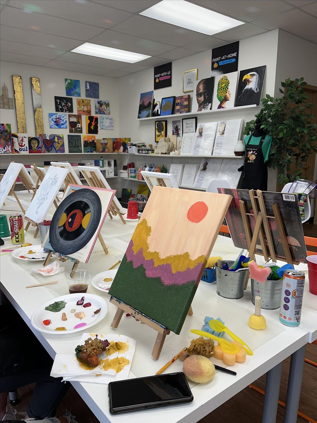 Walkin & Paint , MYTBYDESIGN Therapeutic Art Studio, Fayetteville