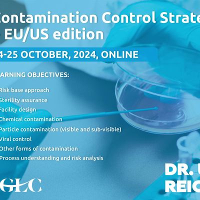 Contamination Control Strategy MasterClass - EU edition - Paid Event ...