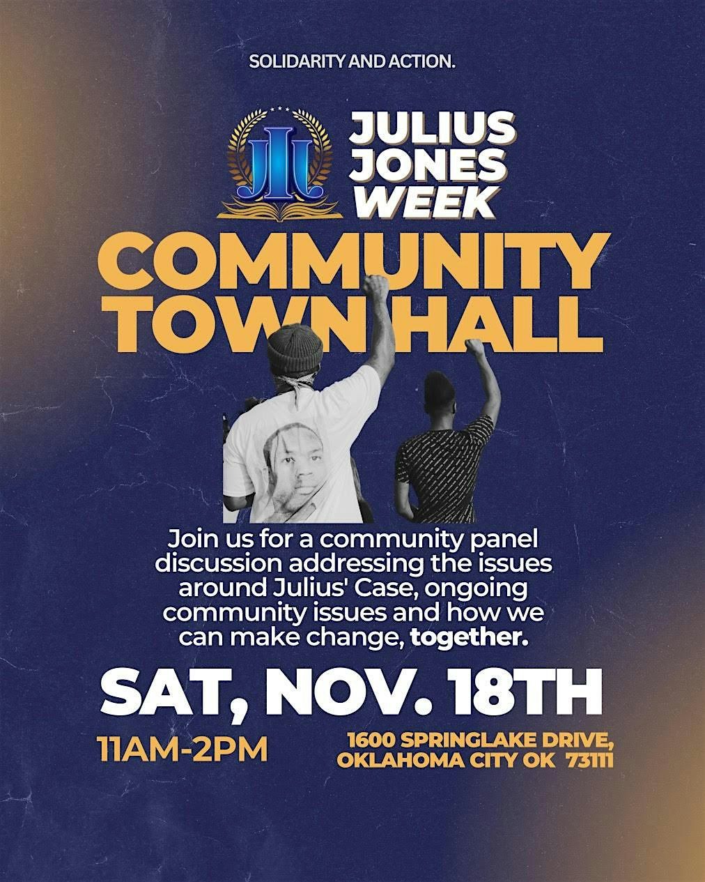 Community Townhall Julius Jones Week, 1600 Springlake Drive, Oklahoma