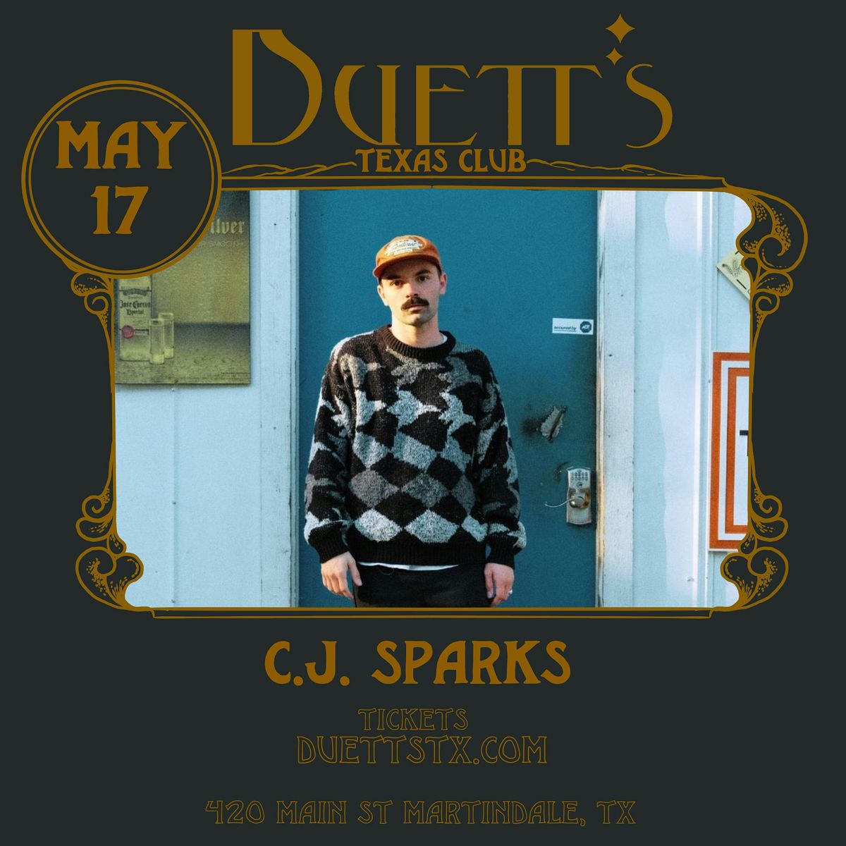 C. J. Sparks at Duetts, Duett's Texas Club, Main Street, Martindale, TX