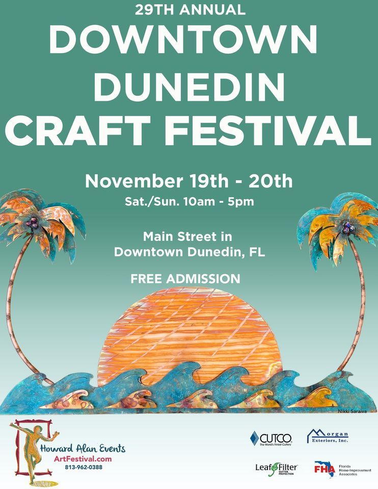 Downtown Dunedin Art & Craft Festival, Main Street, Dunedin, Fl
