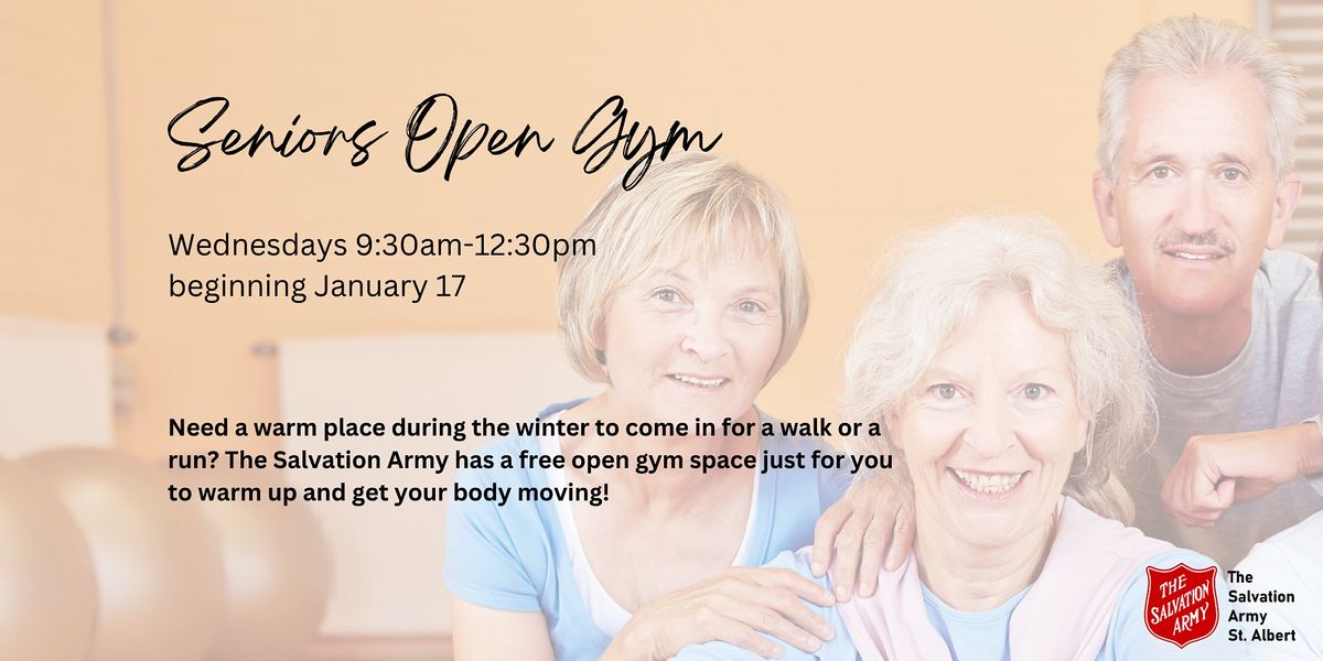 Seniors Open Gym, The Salvation Army St. Albert Corps & Community