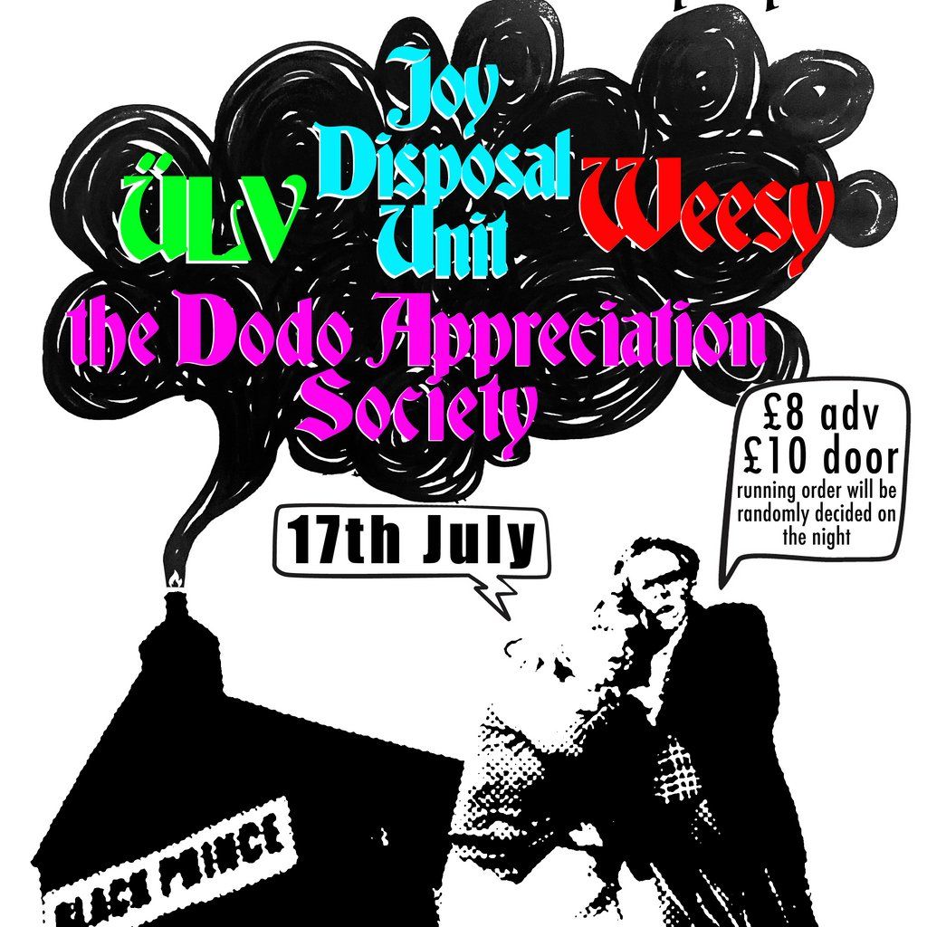 The Dodos, Weesy, JDU, and ÜLV live in Northampton, 17 July | Event in Northampton | AllEvents