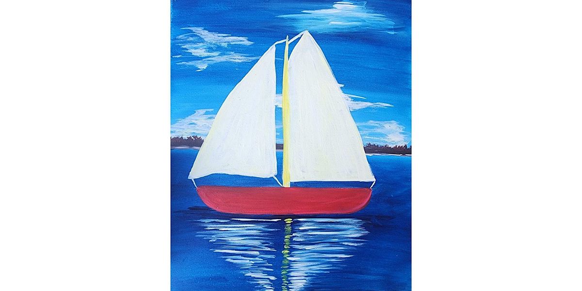 Paint and sip the "Sail Boat on the bay" painting at the Union in