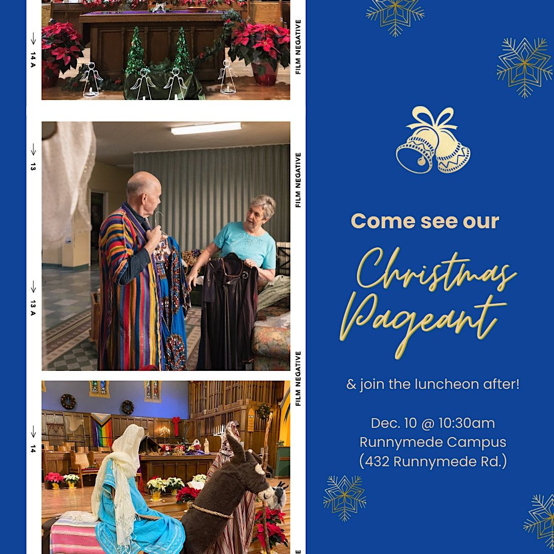 Christmas Pageant and Luncheon, Runnymede United Church, Toronto