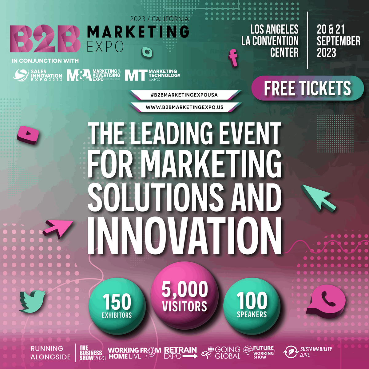 The B2B Marketing Expo California 2025, Los Angeles Convention Center