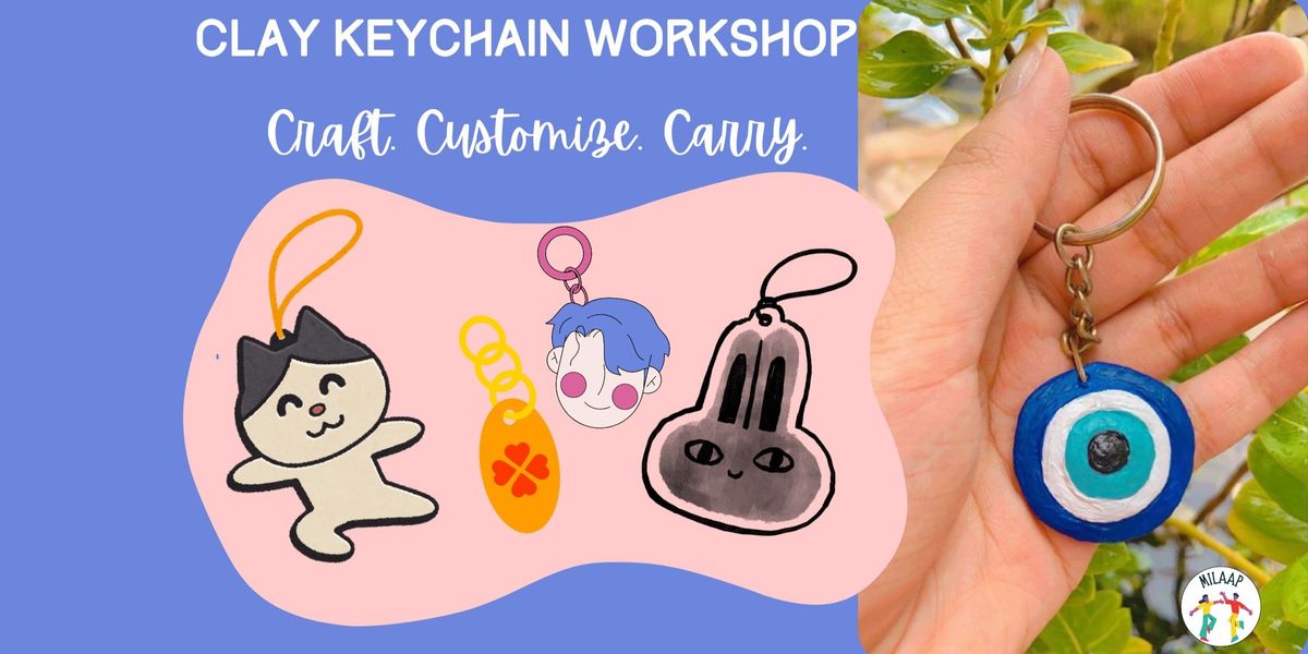 Clay Keychain Workshop, 23 August | Event in Hyderabad | AllEvents