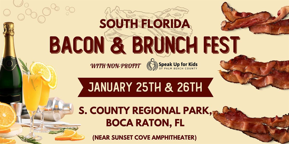 South Florida Bacon & Brunch Fest 2025, 20405 Amphitheater Cir, Boca ...