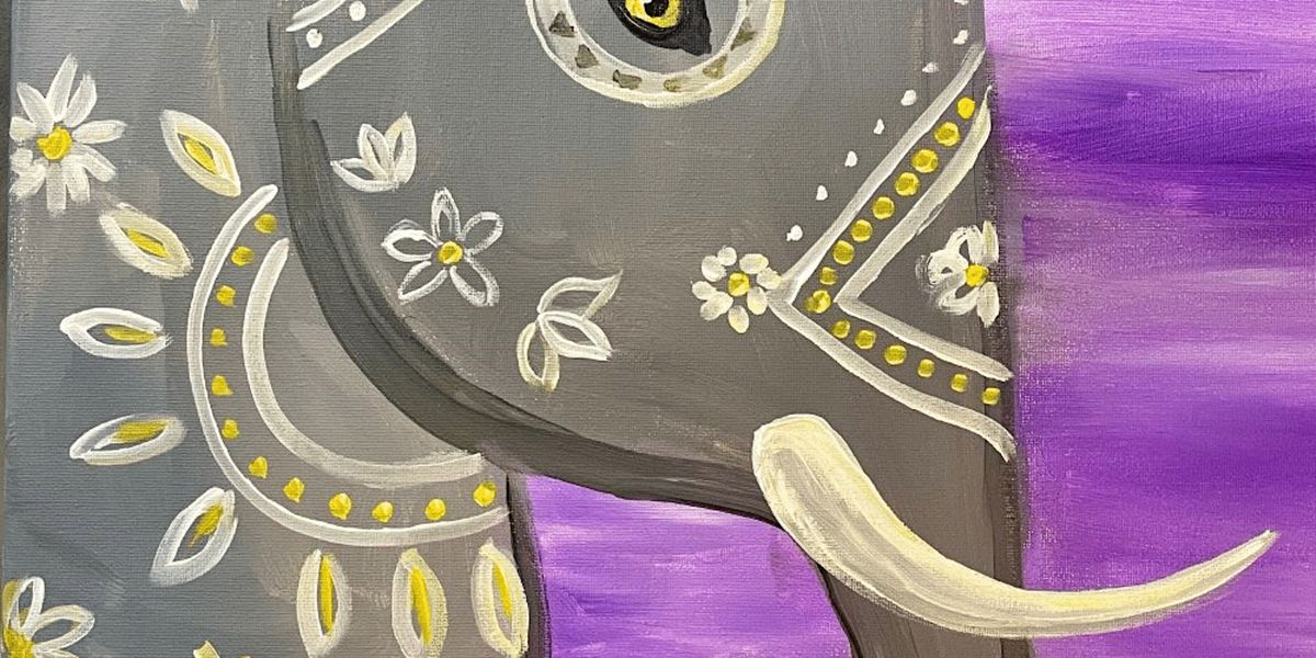 Floral Elephant Paint and Sip by Classpop!™, Condado Tacos (Downtown