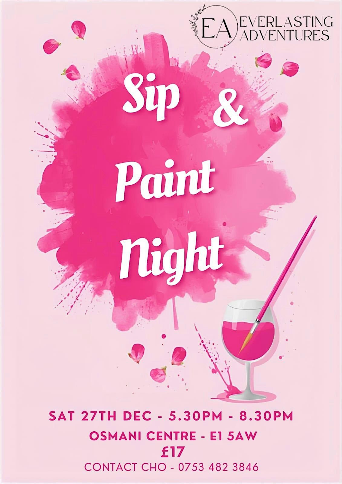 Ladies Sip & Paint, 27 December | Event in London | AllEvents