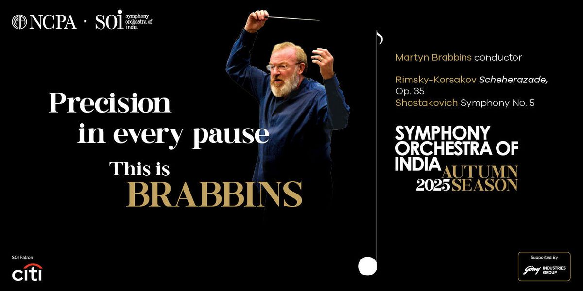 SOI Autumn 2025: Martyn Brabbins, 22 August | Event in Mumbai | AllEvents