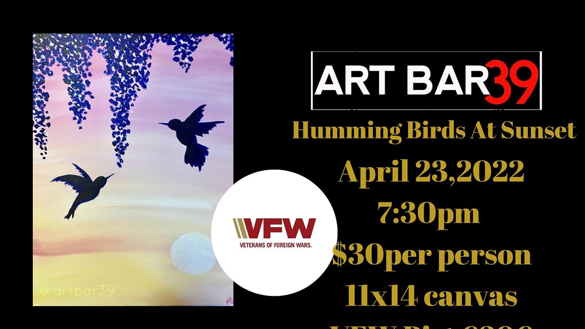 Paint and Sip The Menahga VFW, Veterans of Foreign Wars, Menahga, 23