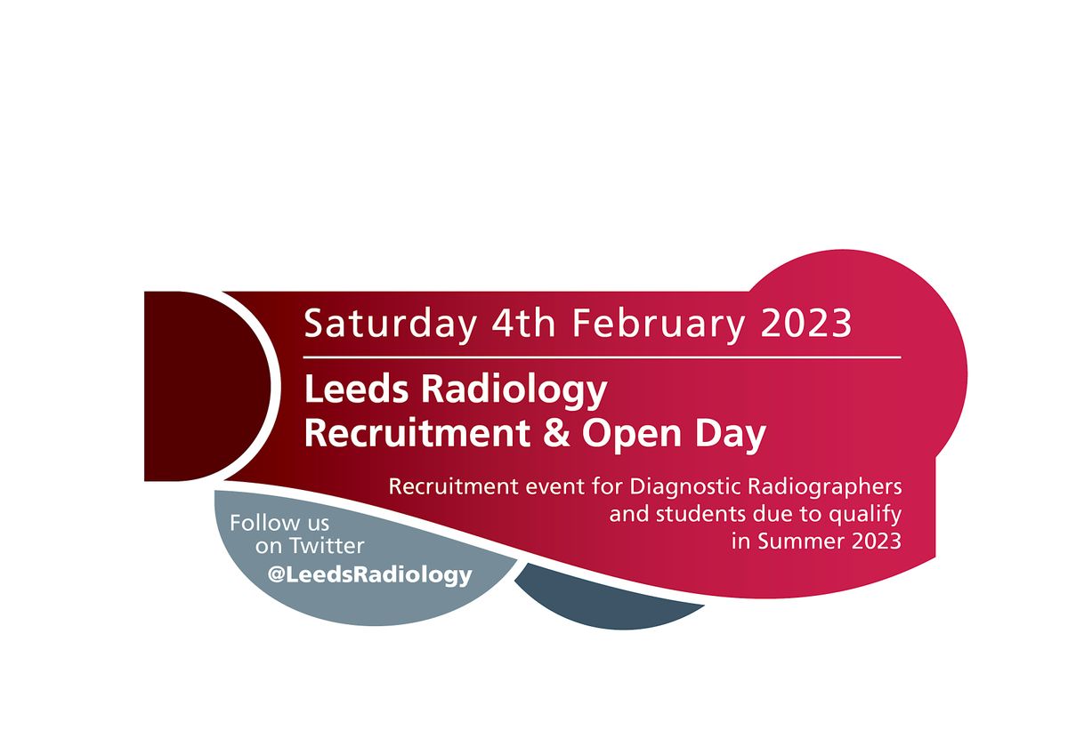 Leeds Radiology Recruitment Event 2023