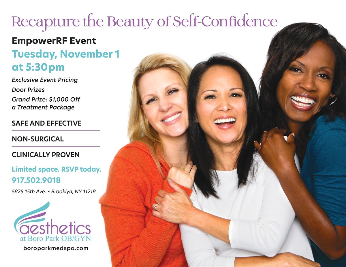 EmpowerRF Event Recapture the Beauty of Self Confidence, Boro Park