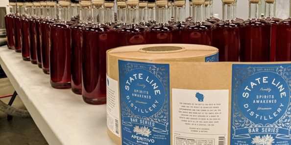 State Line Distillery Tasting , Cool City Brewing Company, Two Rivers ...