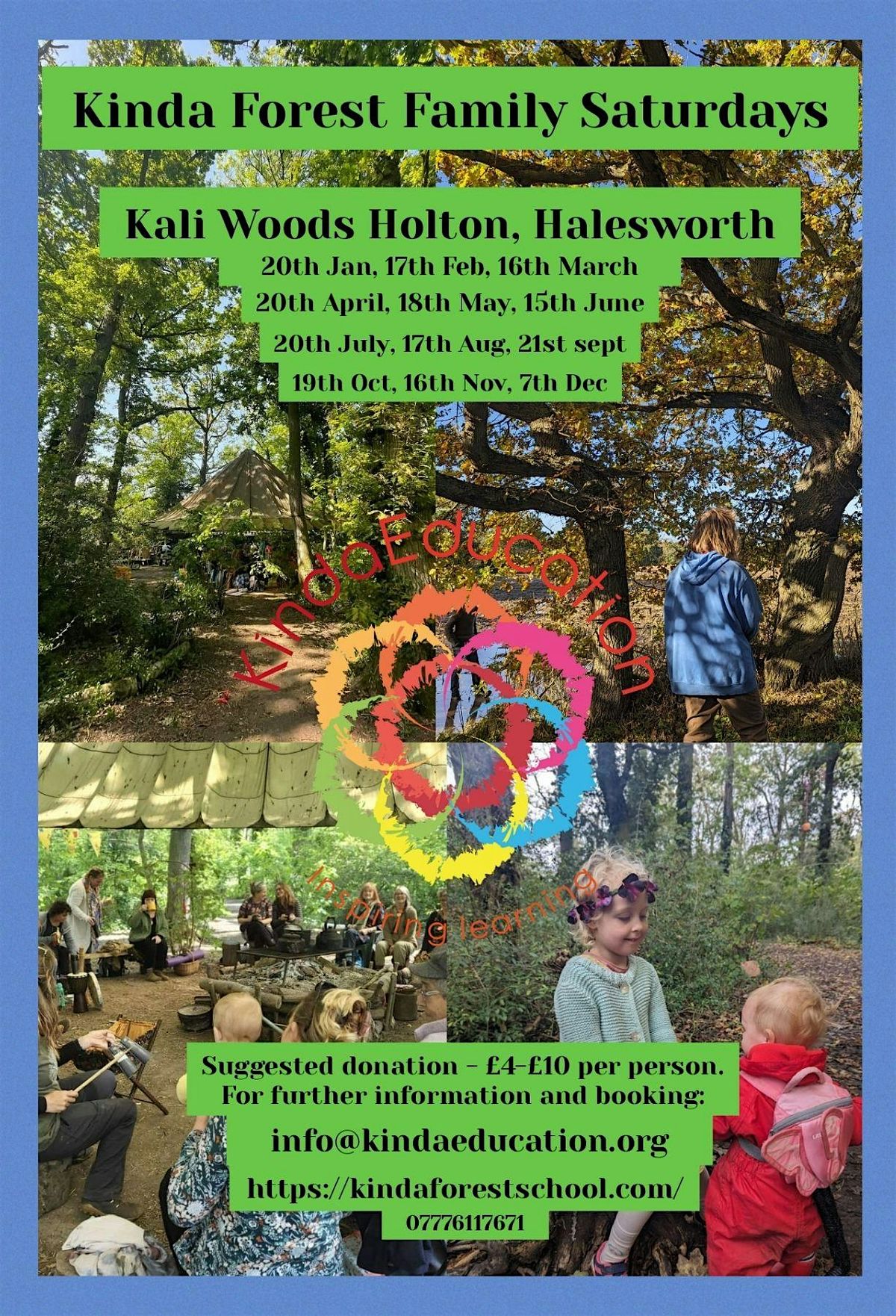 Kinda Forest Family Saturdays, Marsh Lane, Worlingham, 20 April 2024 AllEvents.in