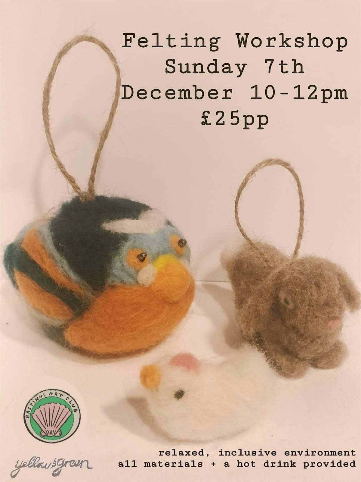 Felting Workshop, 7 December | Event in Hastings | AllEvents